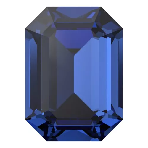18x13mm PureCrystal 4610 Cabochon - Reinvented Dark Sapphire x1