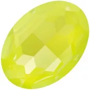Crystal - 30x22mm Cabochon PureCrystal 4127 - Crystal Electric Yellow Ignite x1 30x22mm Cabochon PureCrystal 4127 - Crystal Electric Yellow Ignite x1