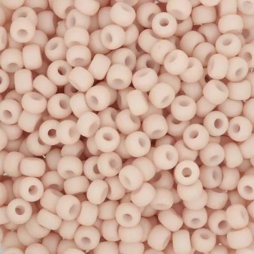 Miyuki 8/0 Seed Beads 2023-1 - Opaque Blush Matte x8g