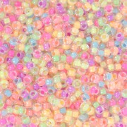 Seed beads mix Miyuki 11/0 - Neon Party x8g|raw }}