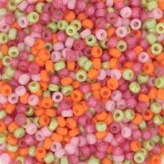 Pink - Seed beads mix Miyuki 11/0 - Wild Flower x8g Seed beads mix Miyuki 11/0 - Wild Flower x8g