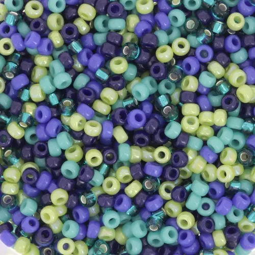 Seed beads mix Miyuki 11/0 Turtle Ocean x8g