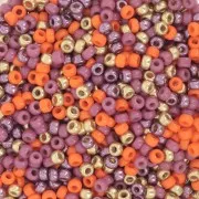 Purple - Seed beads mix Miyuki 11/0 - African Glow x8g Seed beads mix Miyuki 11/0 - African Glow x8g