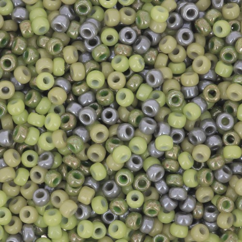 Seed beads Miyuki 11/0 Mix Khaki x8g