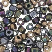 Mix Triangles Miyuki 5/0 TR5-MIX-16 - Metallic Rain x8g
