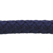 Braided cord  5mm Bleu Marine x1m|raw }}