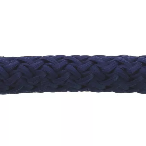 Braided cord  5mm Bleu Marine x1m