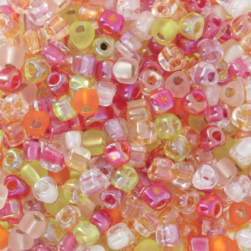 Mix Triangles Miyuki 8/0 TR8-MIX-17 - Flamingo Road x8g
