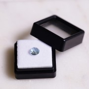 6.5mm Round Aquamarine - 0.95 cts x1