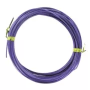 Beading wire 7 strands 1mm Purple x10 m