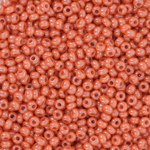 Preciosa Seed beads 11/0 2 mm - Orange Luster x20g
