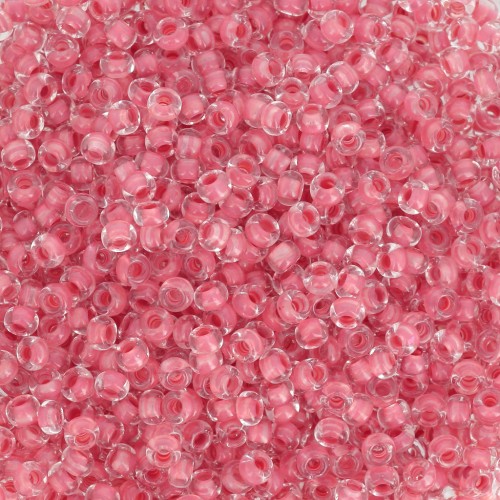 Preciosa Seed Beads 11/0 2 mm - Terra Red Lined x 20 g