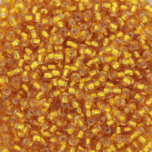 Preciosa Seed beads 11/0 2 mm - Hyacinth Silver Lined x20g