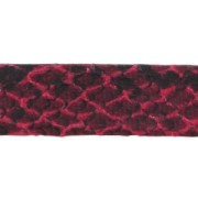 Lace 10mm Imitation Bordeaux Snake x30cm|raw }}