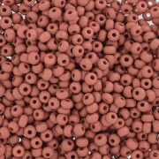 Preciosa Seed Beads 11/0 2 mm - Permalux Brown Matte x20g