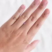 4.1x3.1mm Rectangular sapphire - 0.26 cts x1