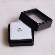 4.05x3mm Rectangular two-tone sapphire - 0.30 cts x1|raw }}