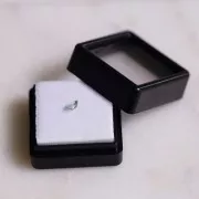 4.05x3mm Rectangular two-tone sapphire - 0.30 cts x1