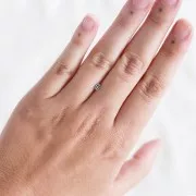 4.05x3mm Rectangular two-tone sapphire - 0.30 cts x1