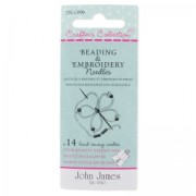 Assortment of bead embroidery needles size 5 7 and 10 x14|raw }}