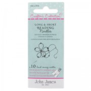 Assortment of bead embroidery needles size 10 and 12 x10|raw }}