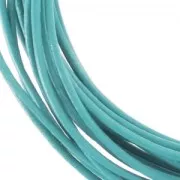 Leather cord 0,8mm Green Turquoise x 2.95m