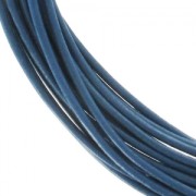 Leather cord 0,8mm Navy blue x 2.95m