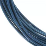 Leather cord 0,8mm Navy blue x 2.95m