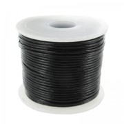 0.8mm Leather cord - Black x 25 m|raw }}