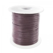 Leather cord 1mm Cyclamen x 25m