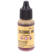 Alcohol-based transparent ink Adirondack Tim Holtz 14ml Lemonade x1