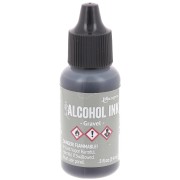Alcohol-based transparent ink Adirondack Tim Holtz 14ml Gravel x1|raw }}