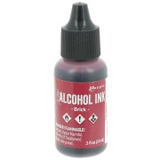 Alcohol-based transparent ink Adirondack Tim Holtz 14ml Brick x1|raw }}