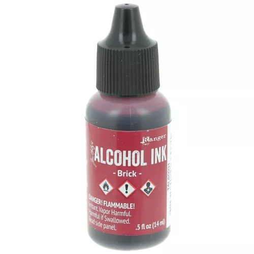 Alcohol-based transparent ink Adirondack Tim Holtz 14ml - Brick x1