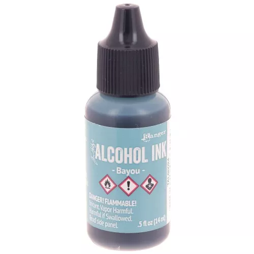 Alcohol-based transparent ink Adirondack Tim Holtz 14ml - Bayou x1