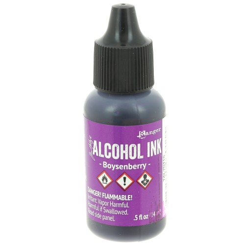 Alcohol-based transparent ink Adirondack Tim Holtz 14ml Boysenberry x1