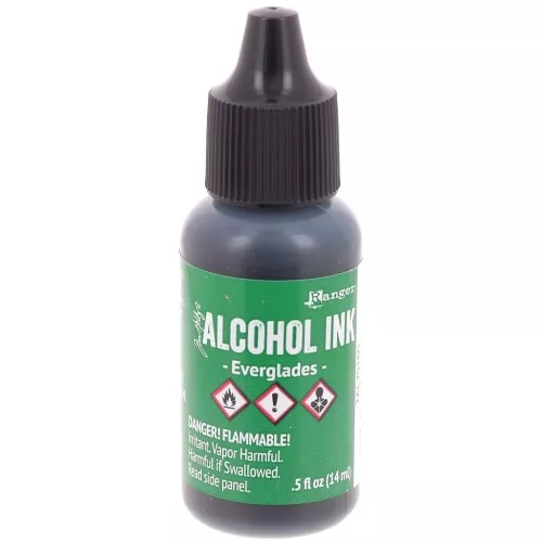 Alcohol-based transparent ink Adirondack Tim Holtz 14ml - Everglades x1