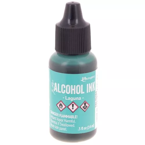 Alcohol-based transparent ink Adirondack Tim Holtz 14ml - Laguna x1