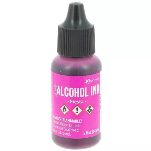 Alcohol-based transparent ink Adirondack Tim Holtz 14ml - Fiesta x1