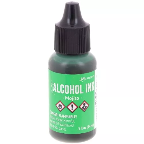 Alcohol-based transparent ink Adirondack Tim Holtz 14ml - Mojito x1