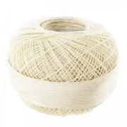cotton yarn Lizbeth taille 40 Ecru n°603 x274m