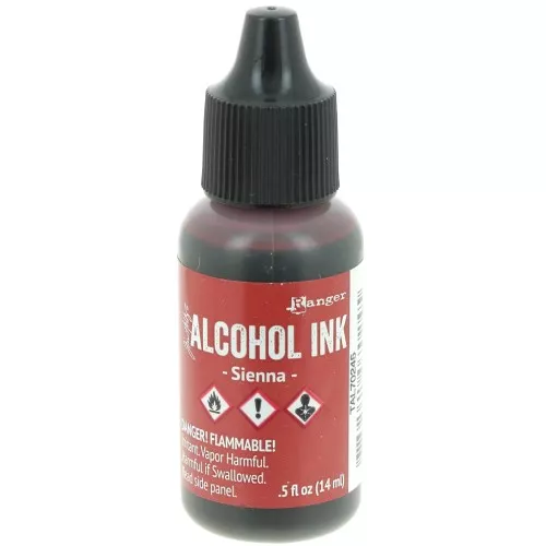 Alcohol-based transparent ink Adirondack Tim Holtz 14ml - Sienna x1