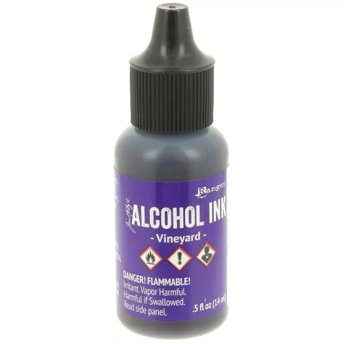 Alcohol-based transparent ink Adirondack Tim Holtz 14ml - Vineyard x1