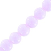 Beads imitation gemstone 6 mm Light Amethyst x85cm|raw }}