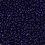 Preciosa Seed Beads 11/0 2 mm - Opaque Dark Blue x 20 g