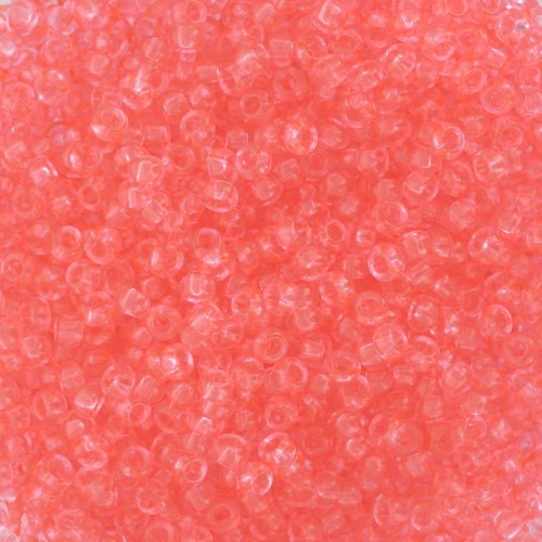 Preciosa Seed beads 11/0 - 2 mm - Solgel - Red 2 Dyed Crystal x20g