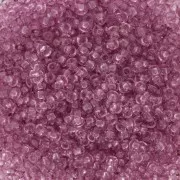 Preciosa Seed beads 11/0 - 2 mm - Solgel - Violet 2 Dyed Crystal x20g