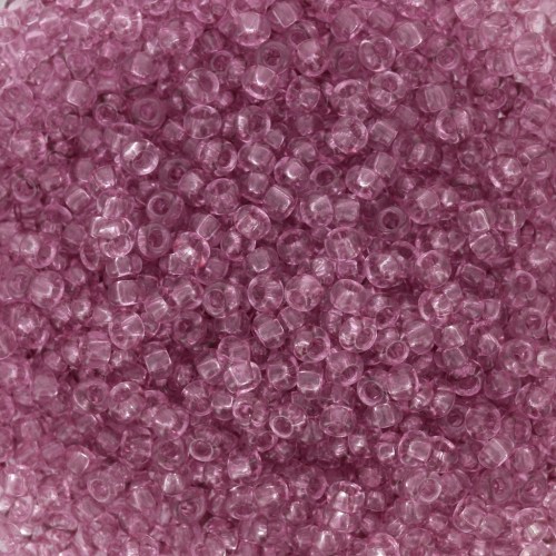 Preciosa Seed beads 11/0 - 2 mm - Solgel - Violet 2 Dyed Crystal x20g
