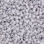 Preciosa Seed beads 11/0 - 2 mm - Solgel - Violet 1 Dyed Chalkwhite x20g