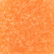 Preciosa Seed beads 11/0 - 2 mm - Solgel - Orange 2 Dyed Crystal x20g